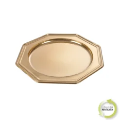 PLATEAUX OCTOGONAUX OR X2 PIECES