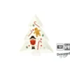 PLAT FORME SAPIN MOTIF NOEL 21X17.3X1.6CM