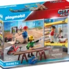 PLAYMOBIL OUVRIERS AVEC ECHAFAUDAGE