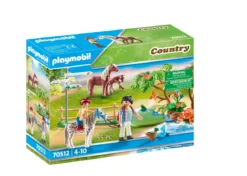 PLAYMOBIL RANDONNEURS ET ANIMAUX