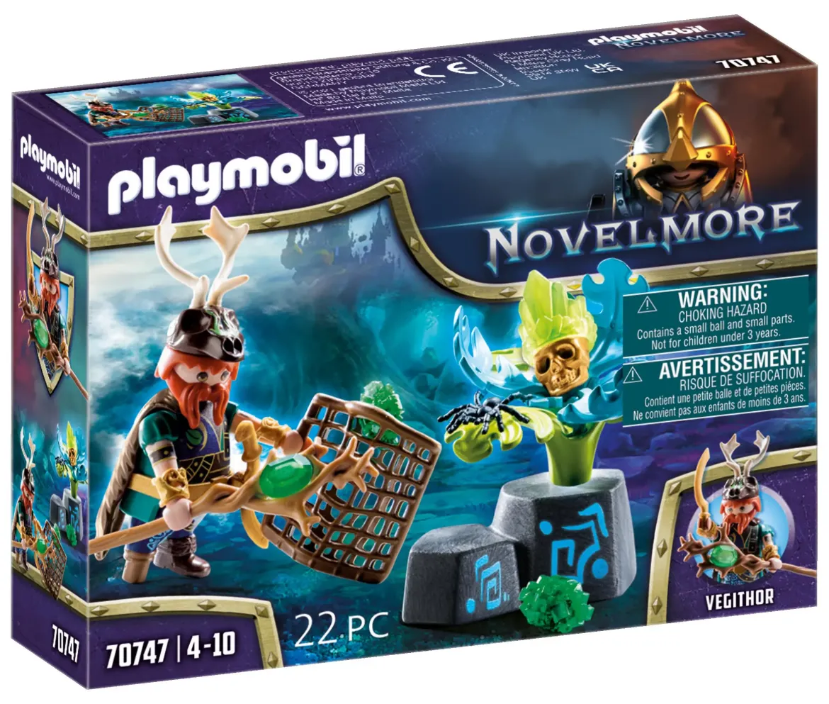 PLAYMOBIL VIOLET VALE MAGICIEN DES PLANTES