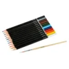 POCHETTE 12 CRAYONS DE COULEURS AQUARELLABLES