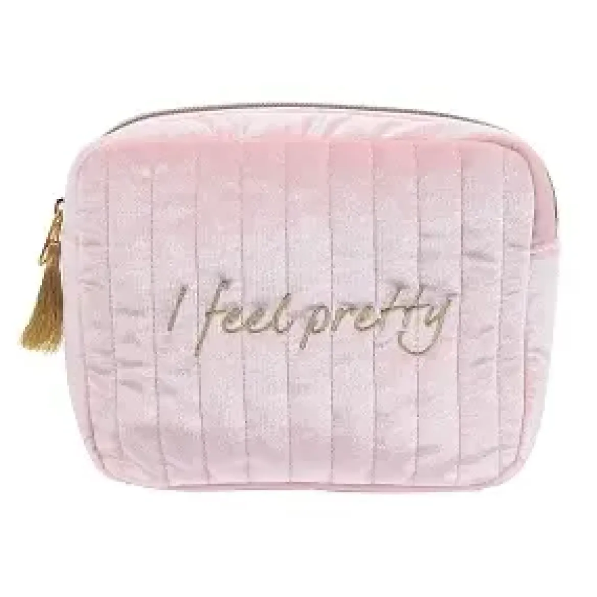 POCHETTE VELOURS I FEEL PRETTY