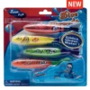 POISSONS LESTES X4 PIECES