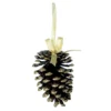 POMME PIN PAILLETTE D.11CM OR