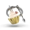 PORTE CLE CUPCAKE VANILLE