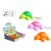PORTE CLE MUSICAL ET LED TORTUE