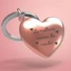 PORTE CLES COEUR LA MEILLEURE MAMAN DU MONDE