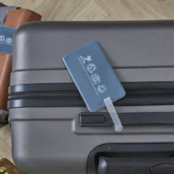 PORTE ETIQUETTE A BAGAGES X2