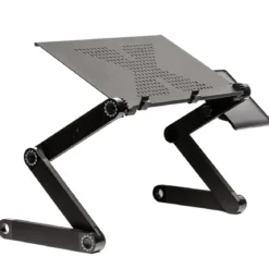 POSTE DE TRAVAIL REGLABLE PC TABLETTE SOURIS