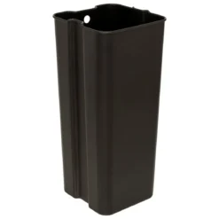 POUBELLE A PEDALE CARRE DELTA 30L NOIRE
