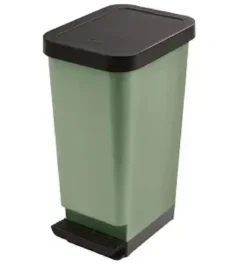 POUBELLE A PEDALE MODA OLIVE 45L