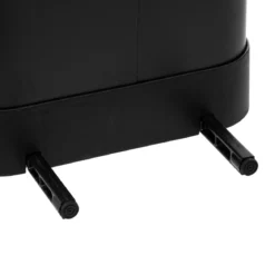 POUBELLE A PEDALE SLIM ARIANE 30L METAL NOIR