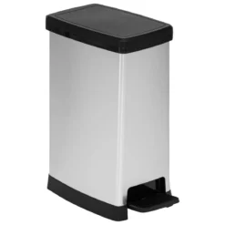 POUBELLE A PEDALE SLIM SOFT CLOSE PLASTIQUE 40L