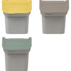 POUBELLE DE TRI PLASTIQUE 20L