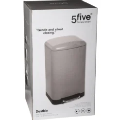 POUBELLE 30L TAUPE