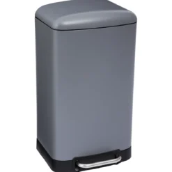 POUBELLE METAL 30L ARIANE GRIS