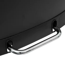 POUBELLE METAL 50L ARIANE NOIR
