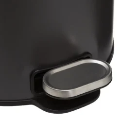 POUBELLE METAL 30L CHARBON DELTA