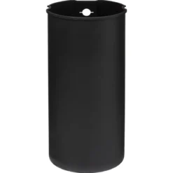POUBELLE METAL 30L CHARBON DELTA