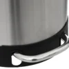 POUBELLE METAL 30L INOX ARIANE SLIM