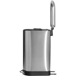 POUBELLE METAL 30L INOX ARIANE SLIM