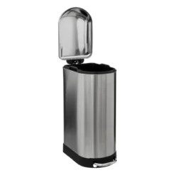 POUBELLE METAL 30L INOX ARIANE SLIM