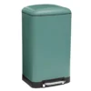 POUBELLE METAL 30L VERT ARIANE