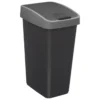 POUBELLE 2 OUVERTURES PLASTIQUE 25L