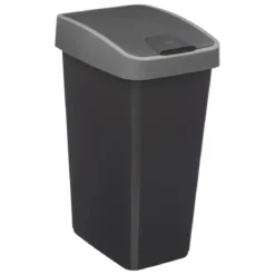 POUBELLE 2 OUVERTURES PLASTIQUE 25L