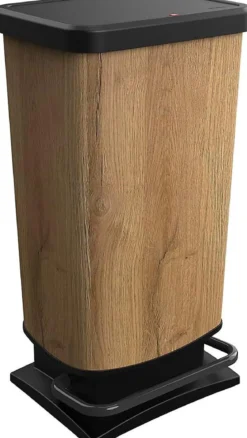 POUBELLE PASO 40L FACON BOIS