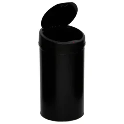 POUBELLE SENSOR METAL 42L NOIR