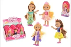 PRINCESSE CHEVELURE A COIFFER ARTICULEE H18CM