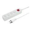 PRISE MULTIPLE POWER EASY 1.5M BL 4XT13 AVEC BREAKER SWITCH