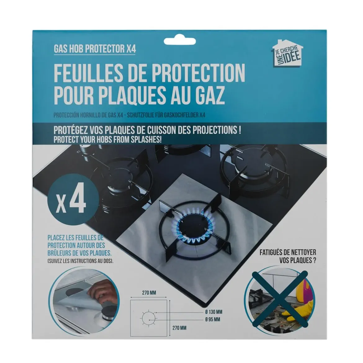 PROTECTION GAZINIERE X4