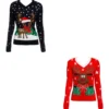 PULL NOEL FUNNY FEMME TAILLE S A M OU L A XL