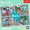 PUZZLE 4 EN 1 STITCH