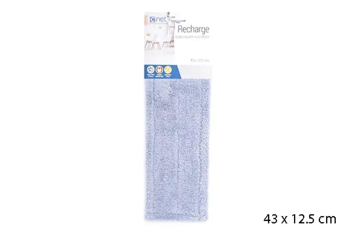 RECHARGE BALAI RASANT MICROFIBRE BLEU NEPTUNE