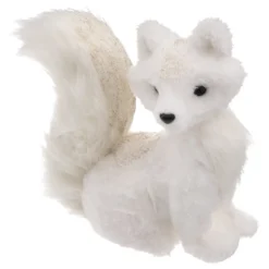 RENARD BLANC PAILLETTE 26CM