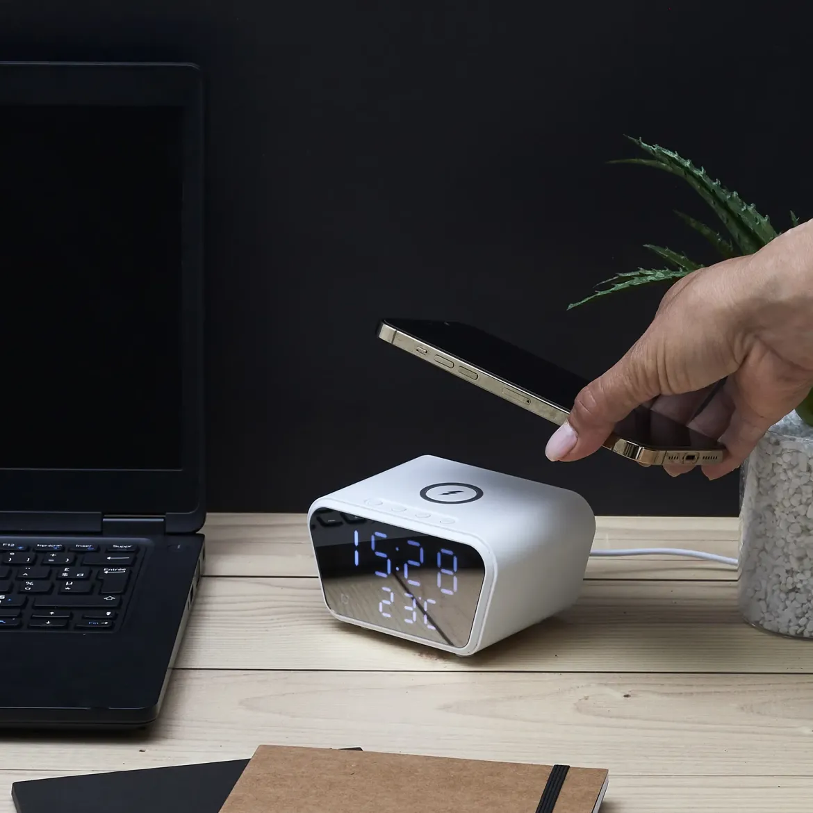 REVEIL CHARGEUR INDUCTION 10W