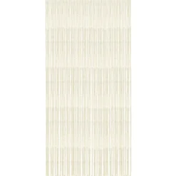RIDEAU DE PORTE COTON POLYESTER CORDE TRESSEE 90X200CM ECRU
