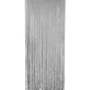 RIDEAU DE PORTE FICELLE TRESSEE 90X200CM GRIS
