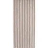 RIDEAU PORTE CHENILLE BICOLORE 90X210CM TAUPE BEIGE