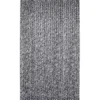 RIDEAU PORTE CHENILLE 120X220CM NOIR BLANC