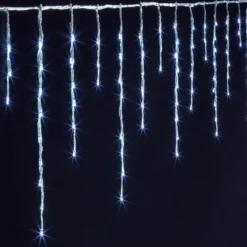 RIDEAU STALACTITE 240 LEDS BLANC FROID
