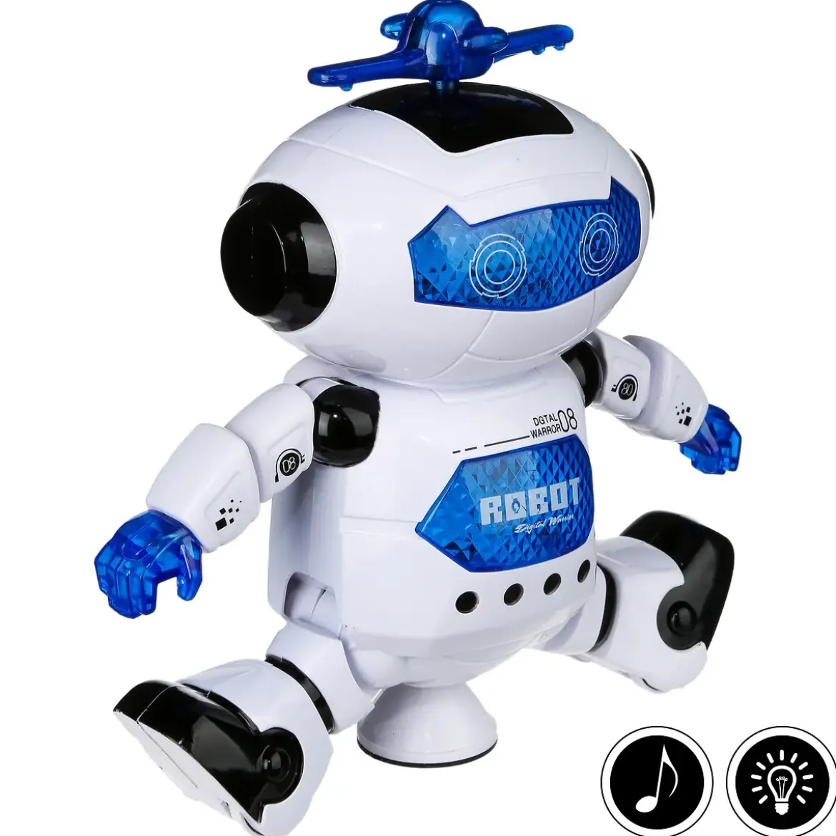 ROBOT DANSEUR SON ET LUMIERE