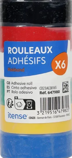 RUBAN ADHESIF 3M X6 PIECES