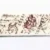 RUBAN COTON TIMBRES MARRON 1.5 CM X 2 M