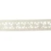 RUBAN DENTELLE COTON ECRU FLEUR 1.8CMX2M