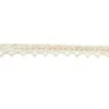 RUBAN DENTELLE COTON ECRU POINTE 1CMX2M